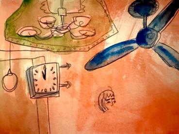 imagine having no relationship to time but nostalgia, how heartbreaking, 2024, by maansi jain